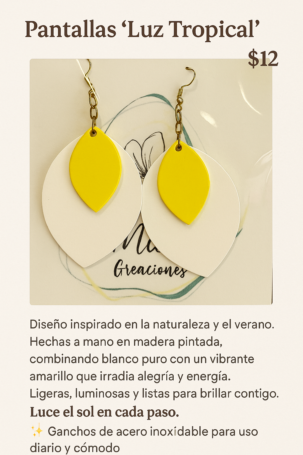 Pantallas “Luz Tropical” –