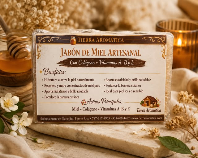 JABÓN DE MIEL ARTESANAL