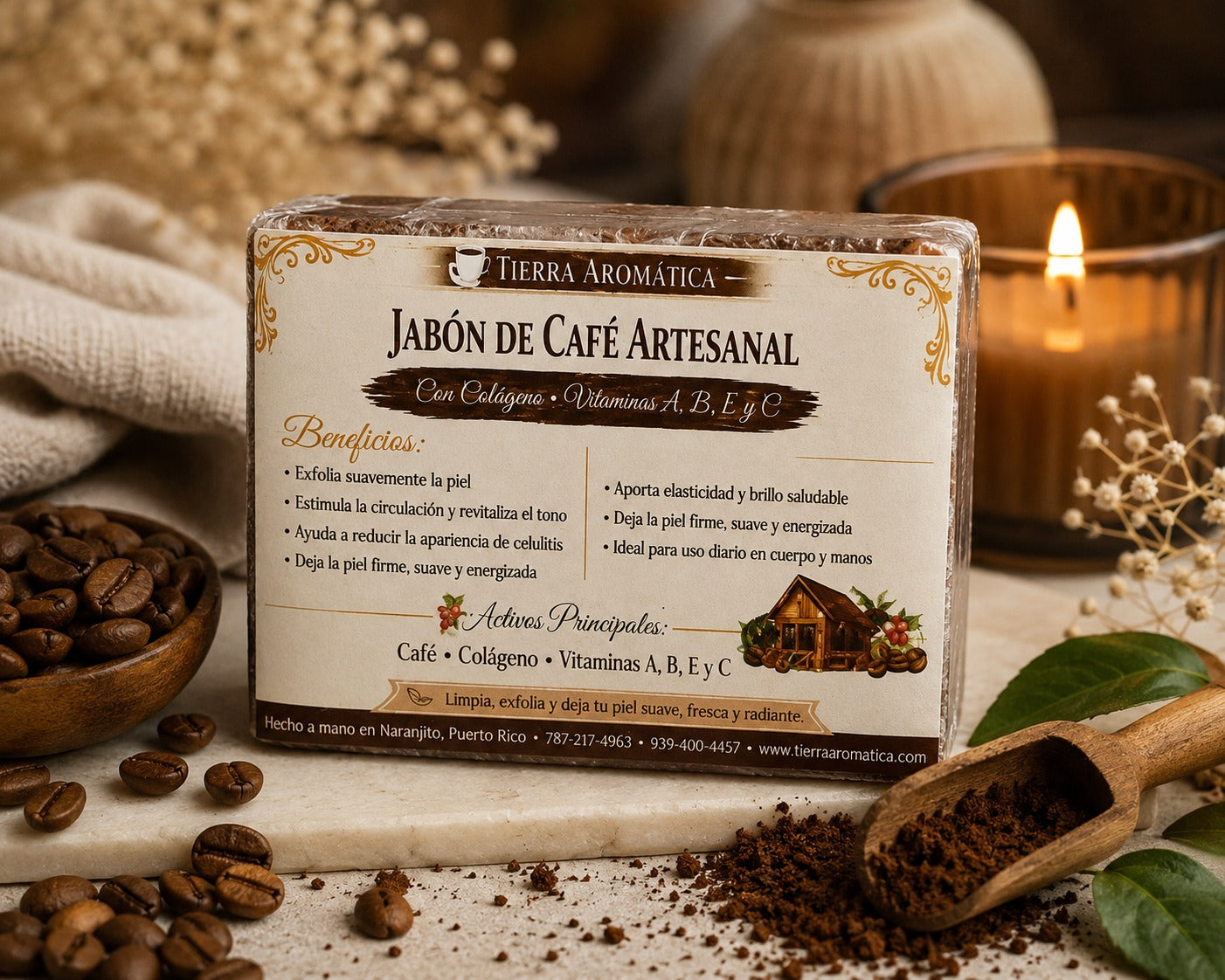 ☕ Jabón Café ☕