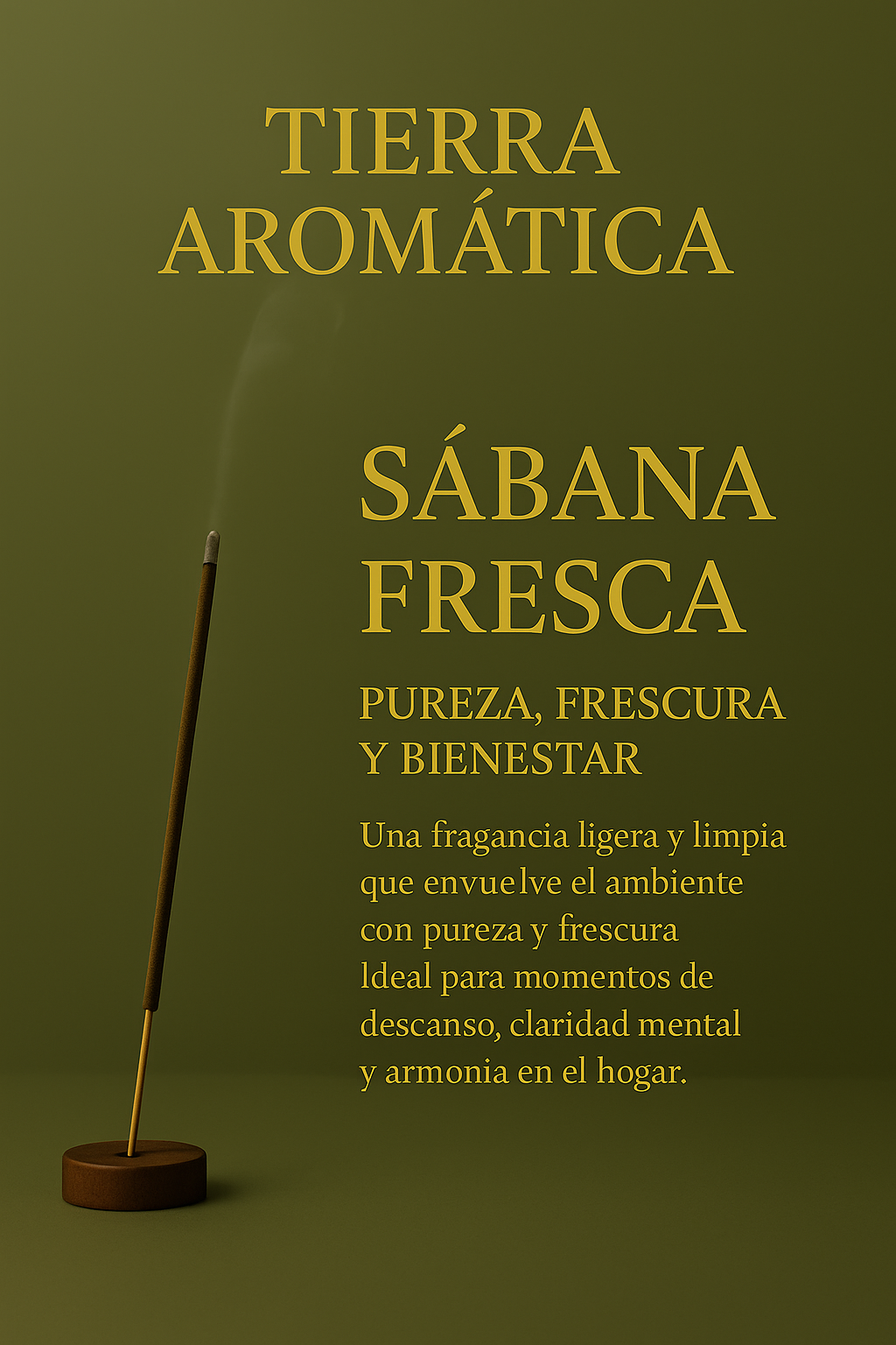 🕯️ Incienso Sábana Fresca