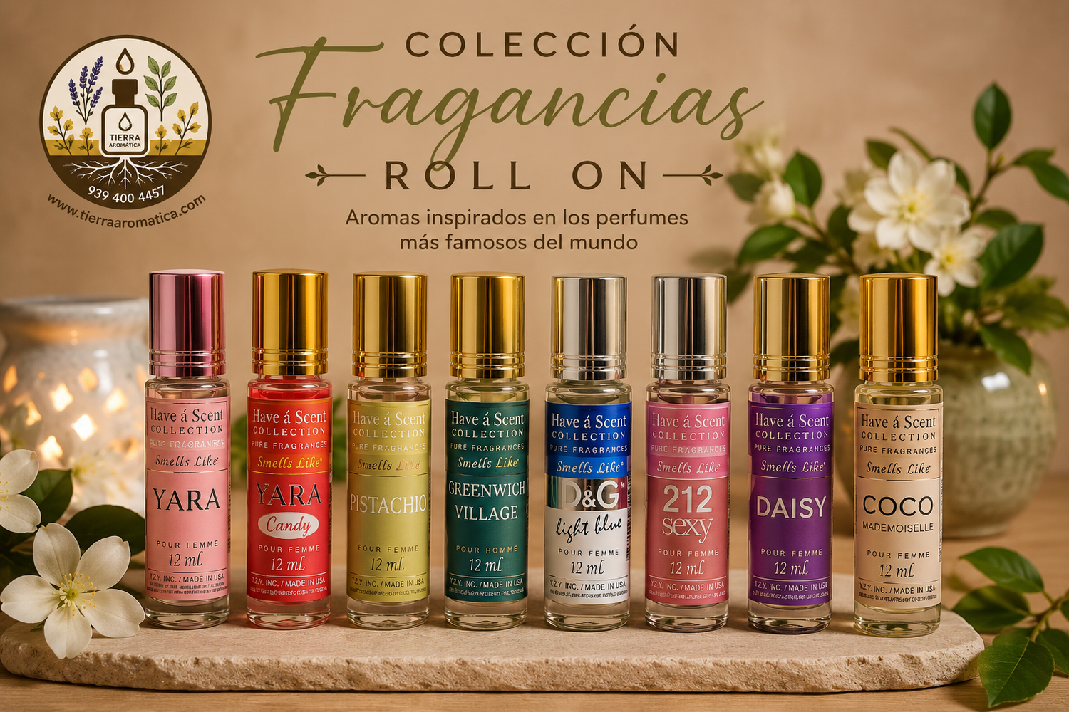 Perfume Roll ON 12 ml