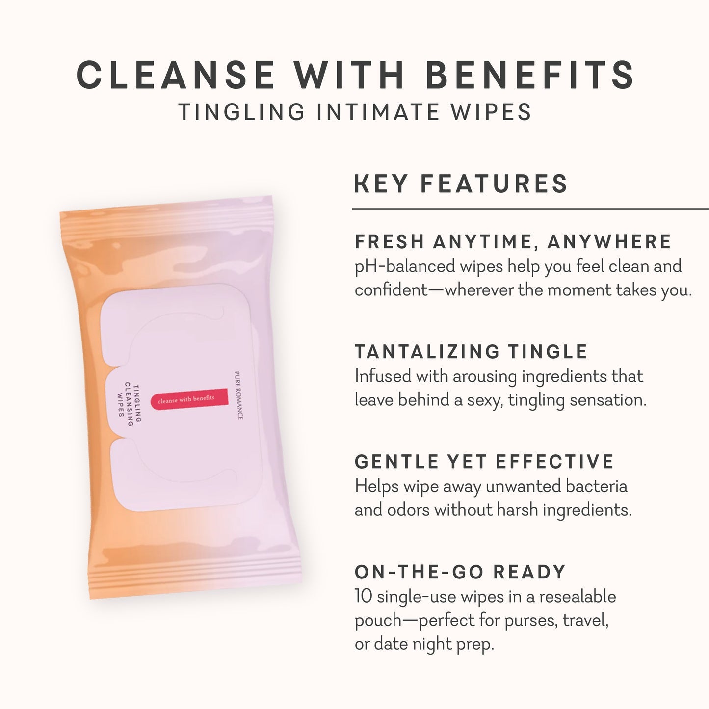 Cleanse With Benefits Pure Romance