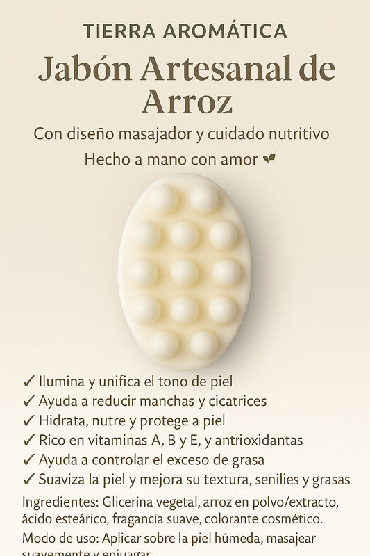 Jabón Artesanal de Arroz