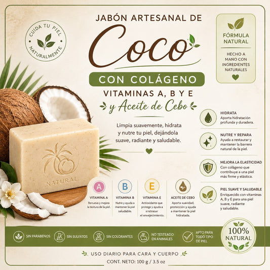 Jabon de Coco