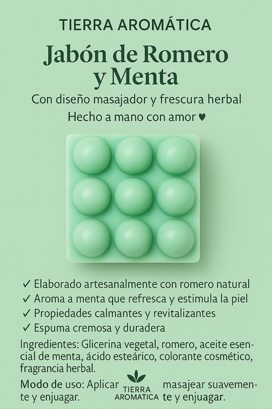 Jabón de Romero y Menta