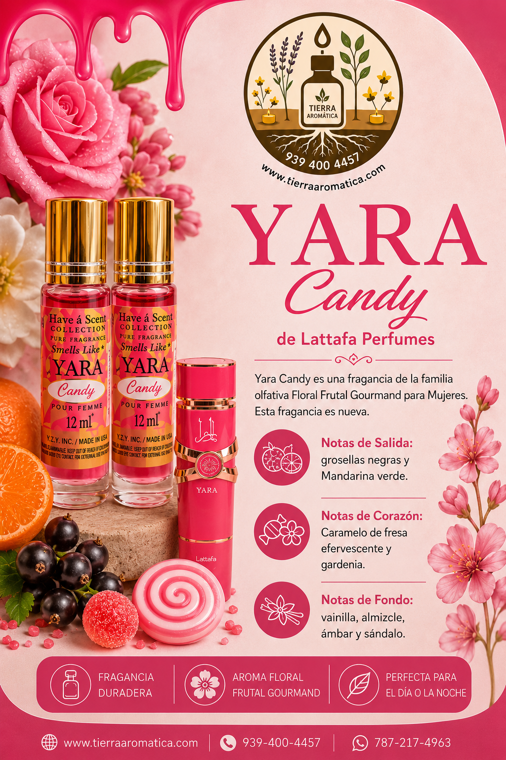 Yara Candy roll on 12 ml